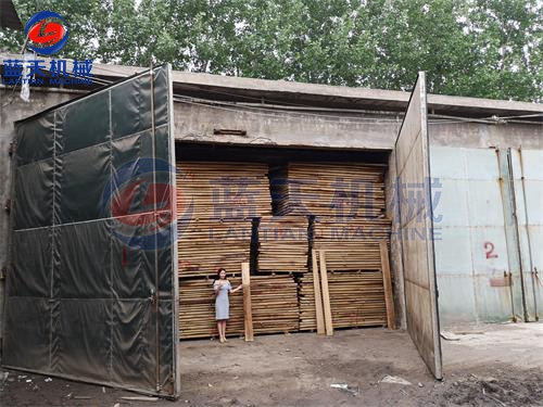 廣西木材烘干機(jī)烘干現(xiàn)場(chǎng)
